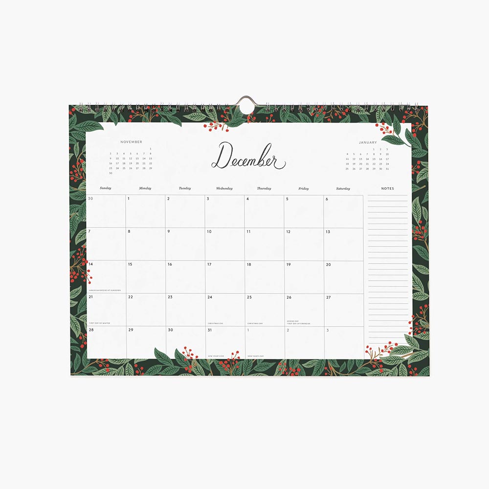 Calendario de pared 2025 Estee - Rifle Paper co.
