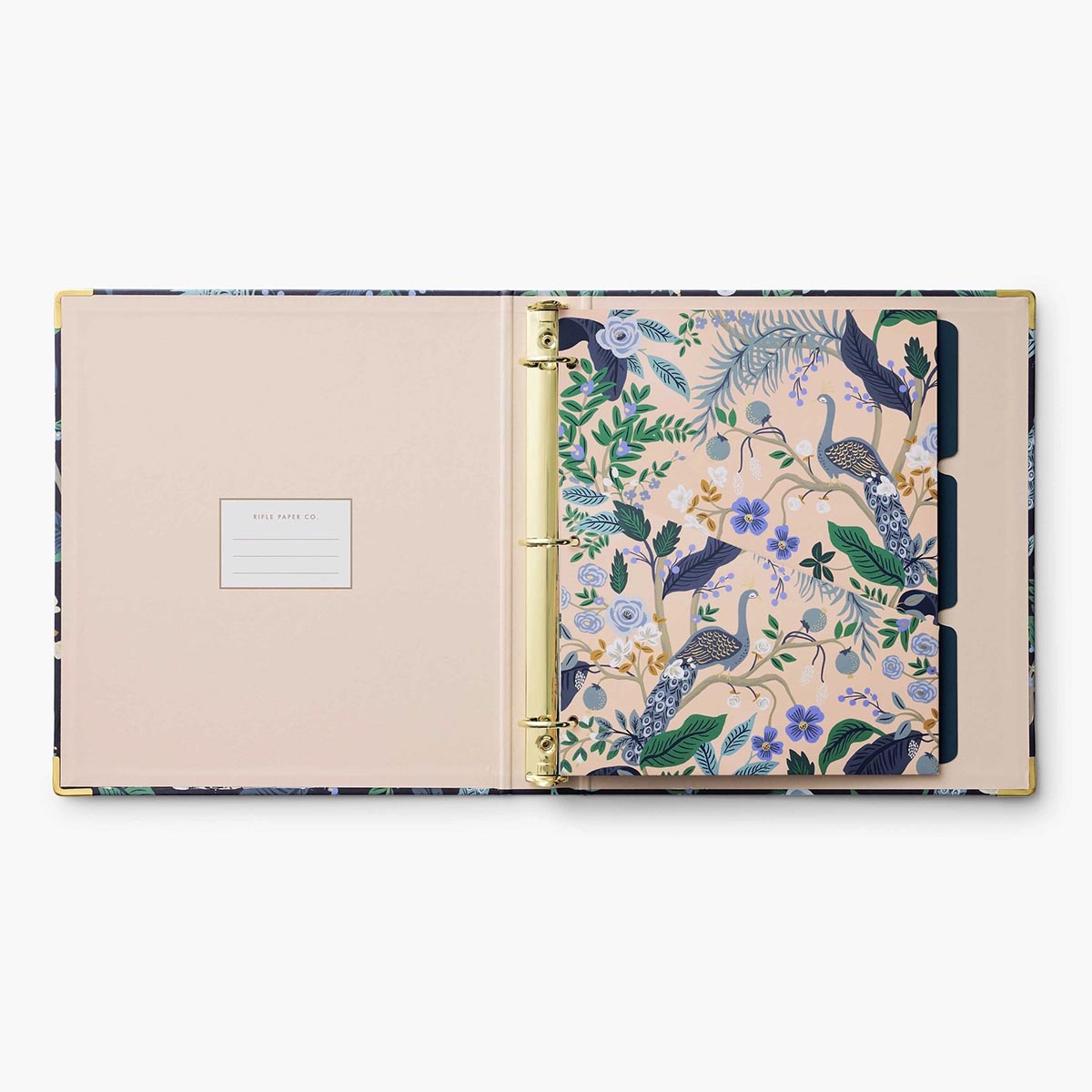 Peacock 3-Ring Binder - Rifle Paper Co