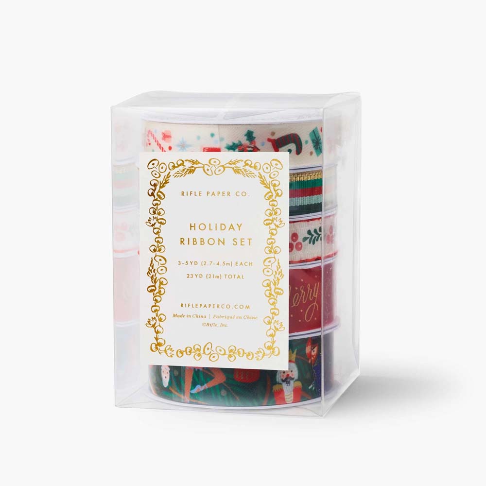 Set 5 bobines de cintes de Nadal Holiday - Rifle Paper