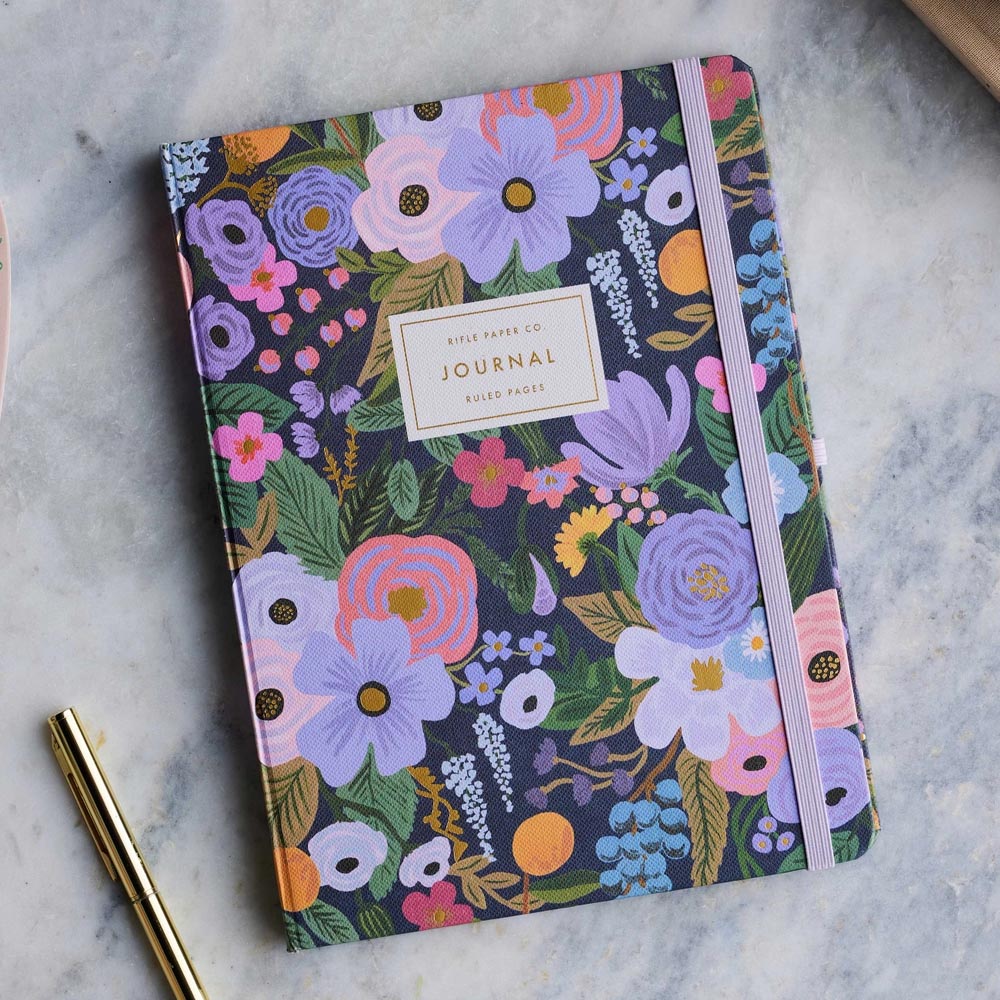 Diari personal enquadernat en tapa dura Garden Party - Rifle Paper
