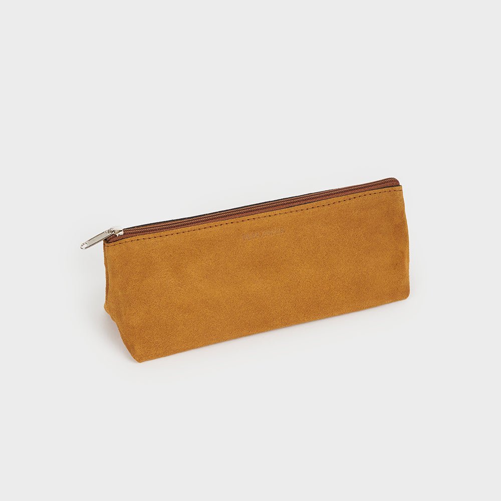 Estuche triangular ante
