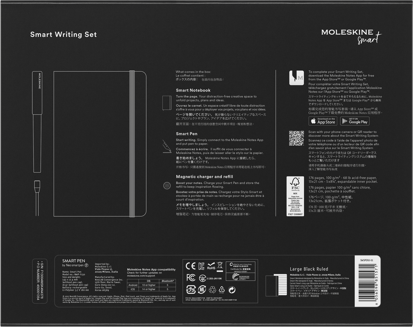 Smart writing set - Moleskine
