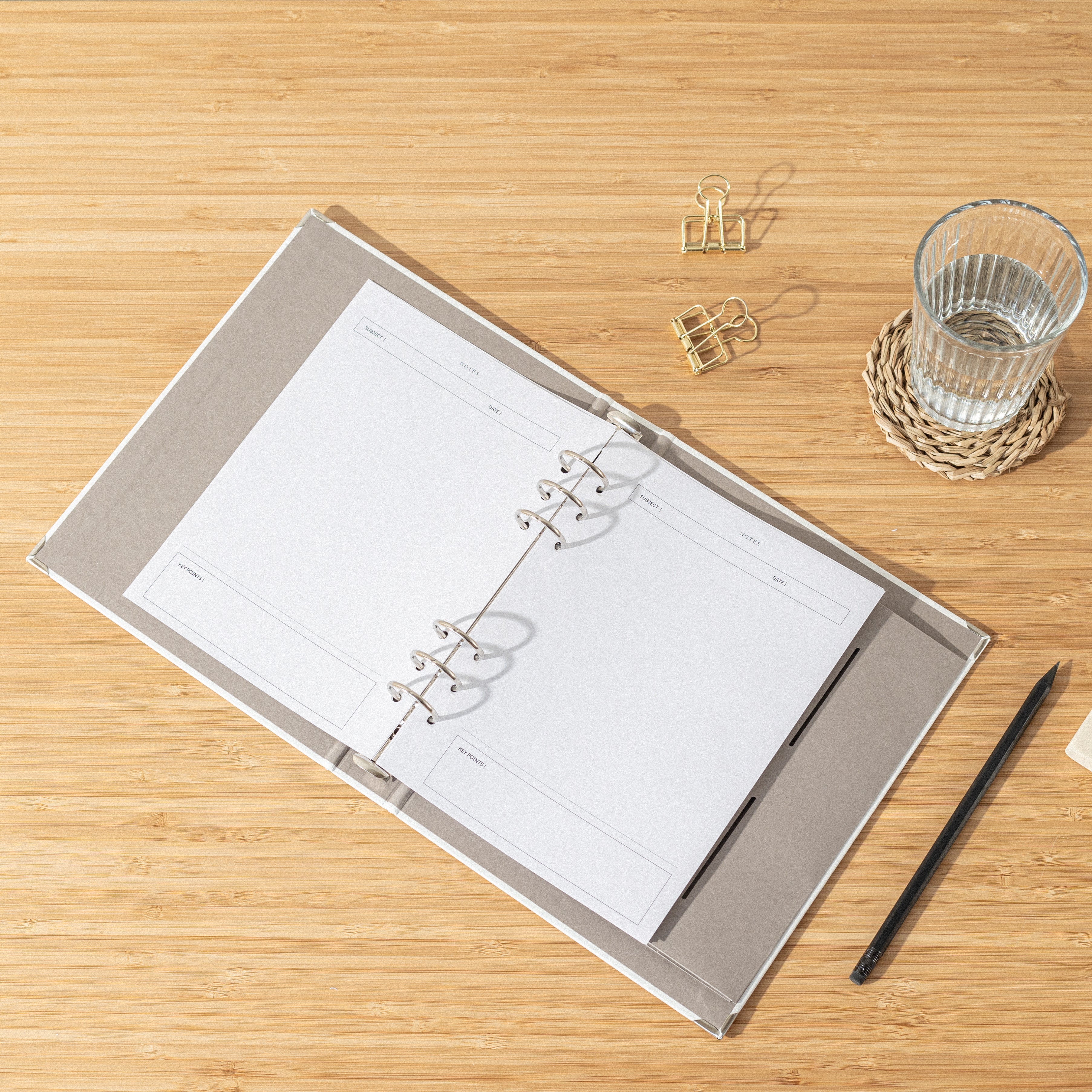 Recambio de papel reciclable para tomar notas