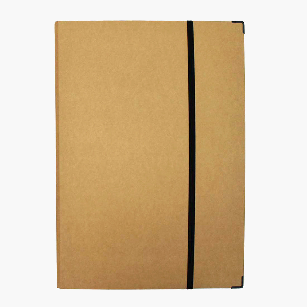 Carpeta kraft goma A4