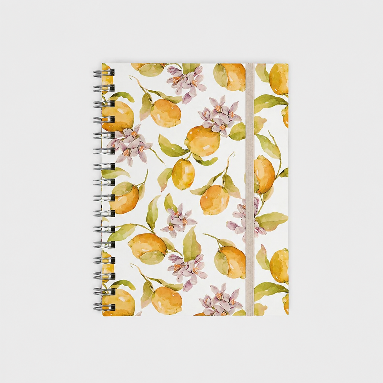 Libreta Wyro A5 Tapa Blanda Hojas Cuadrícula - Lemon Blossom