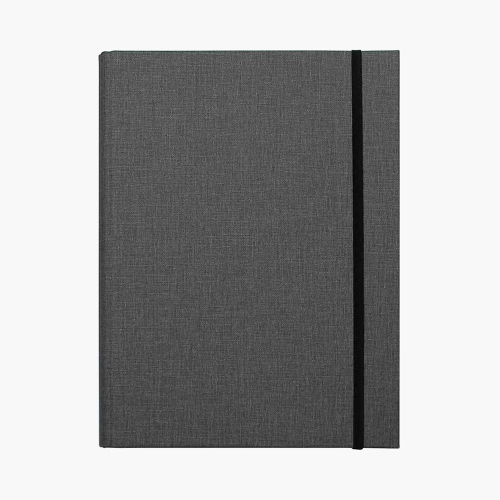 Refillable A5 notebook