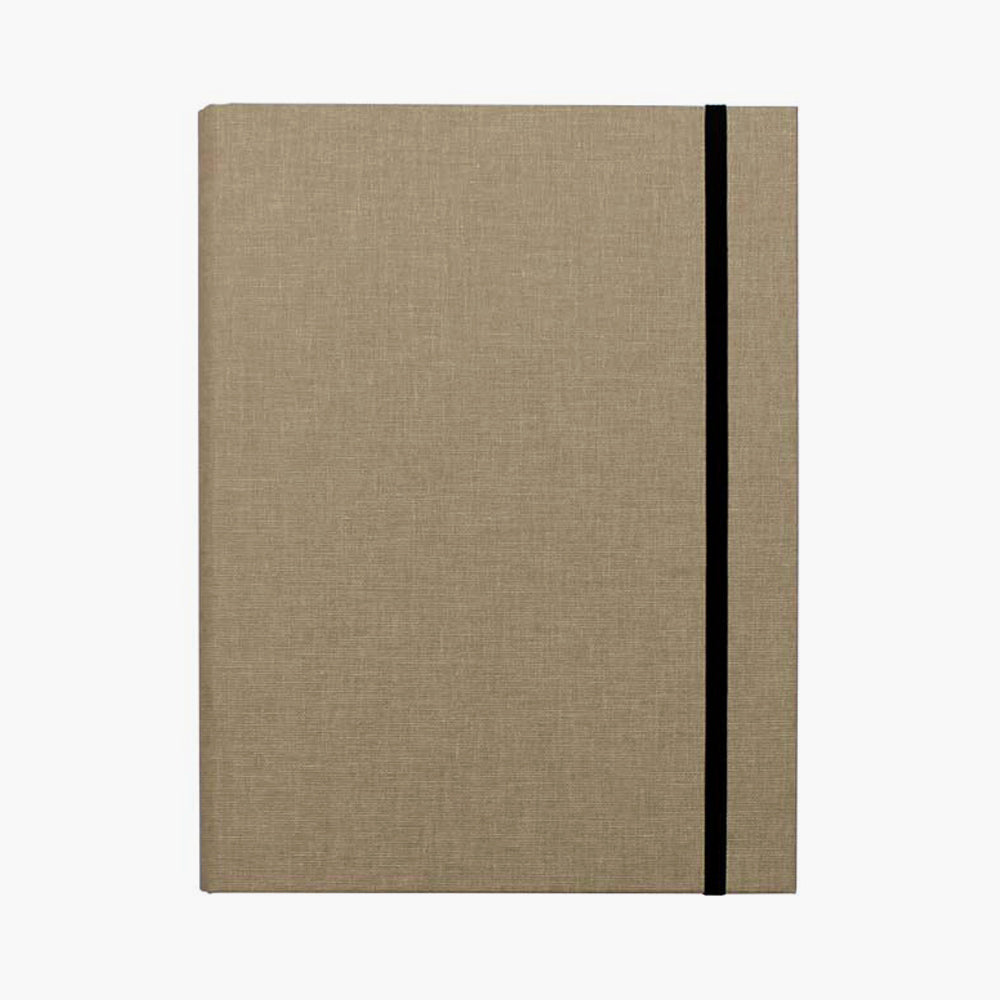 Refillable A5 notebook