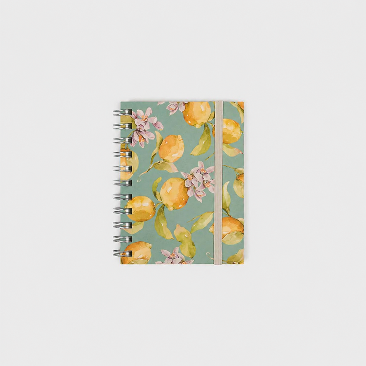 Libreta Wyro A6 Tapa Blanda Hojas Cuadrícula - Lemon Garden