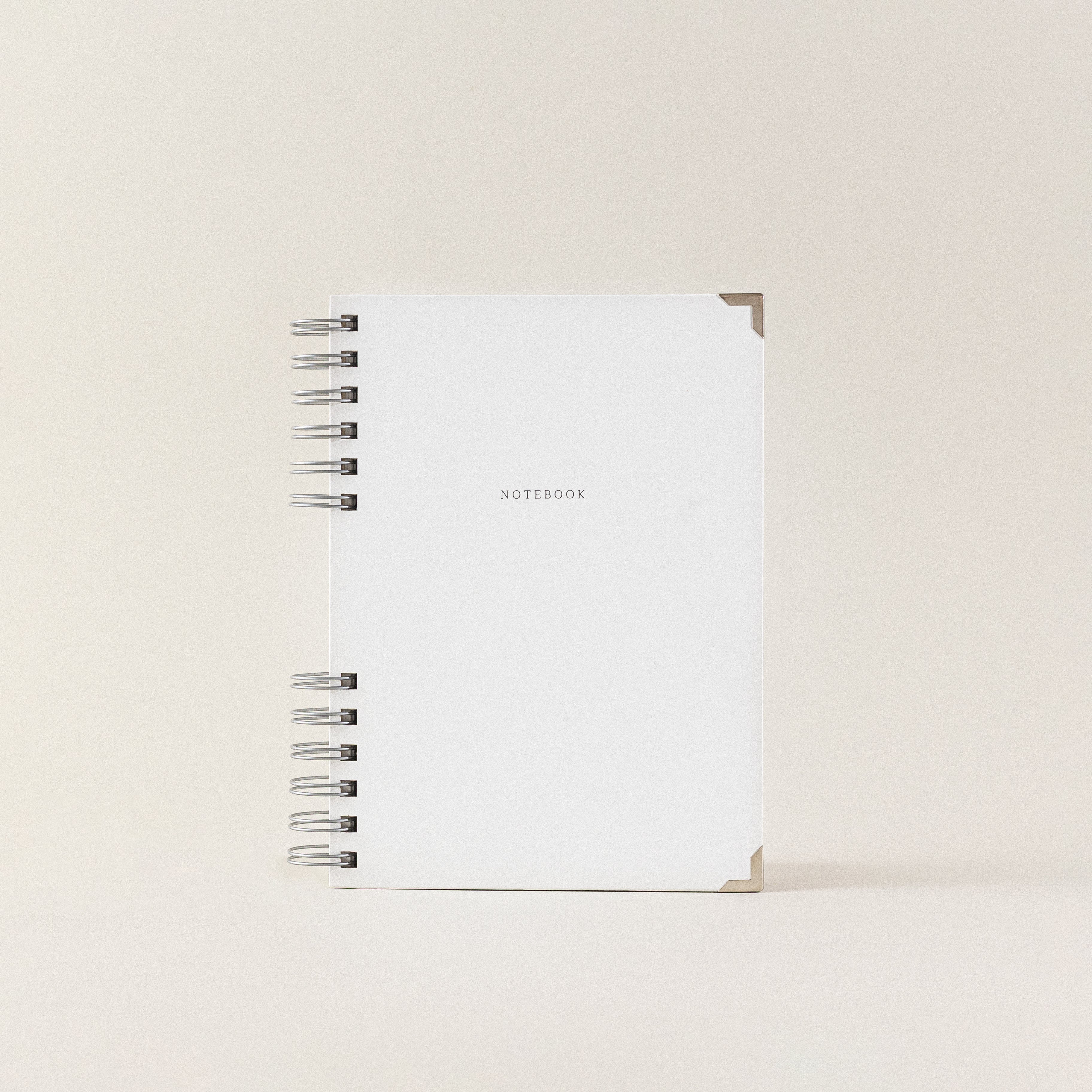 Libreta A5 clásica para regalo blanca