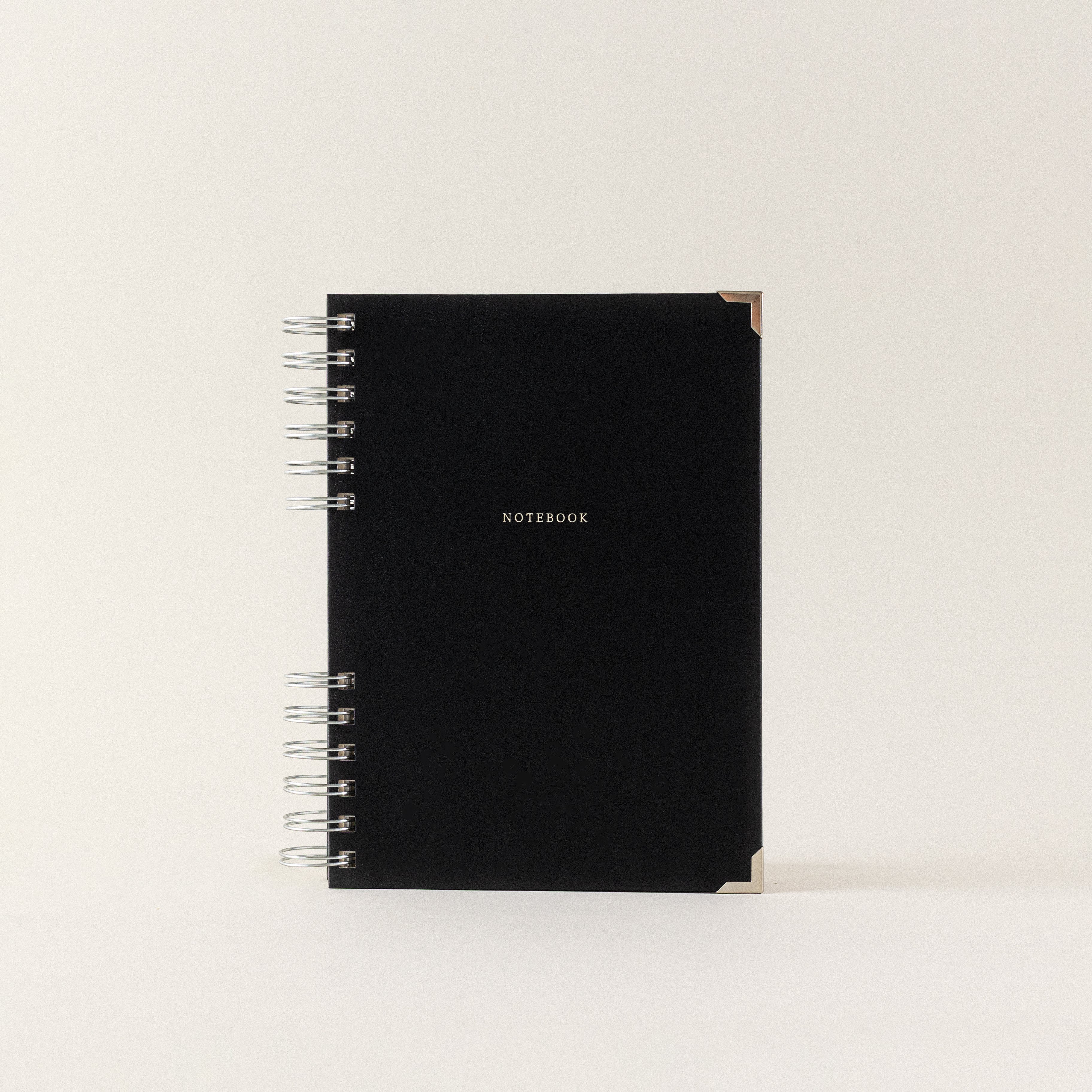 Libreta A5 clásica para regalo negra