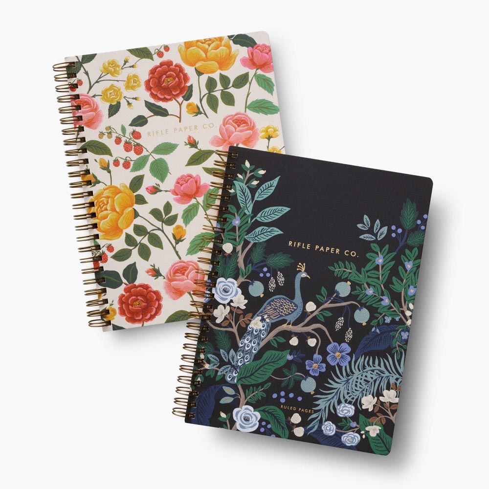 Libreta Peacock (espiral) - Rifle Paper