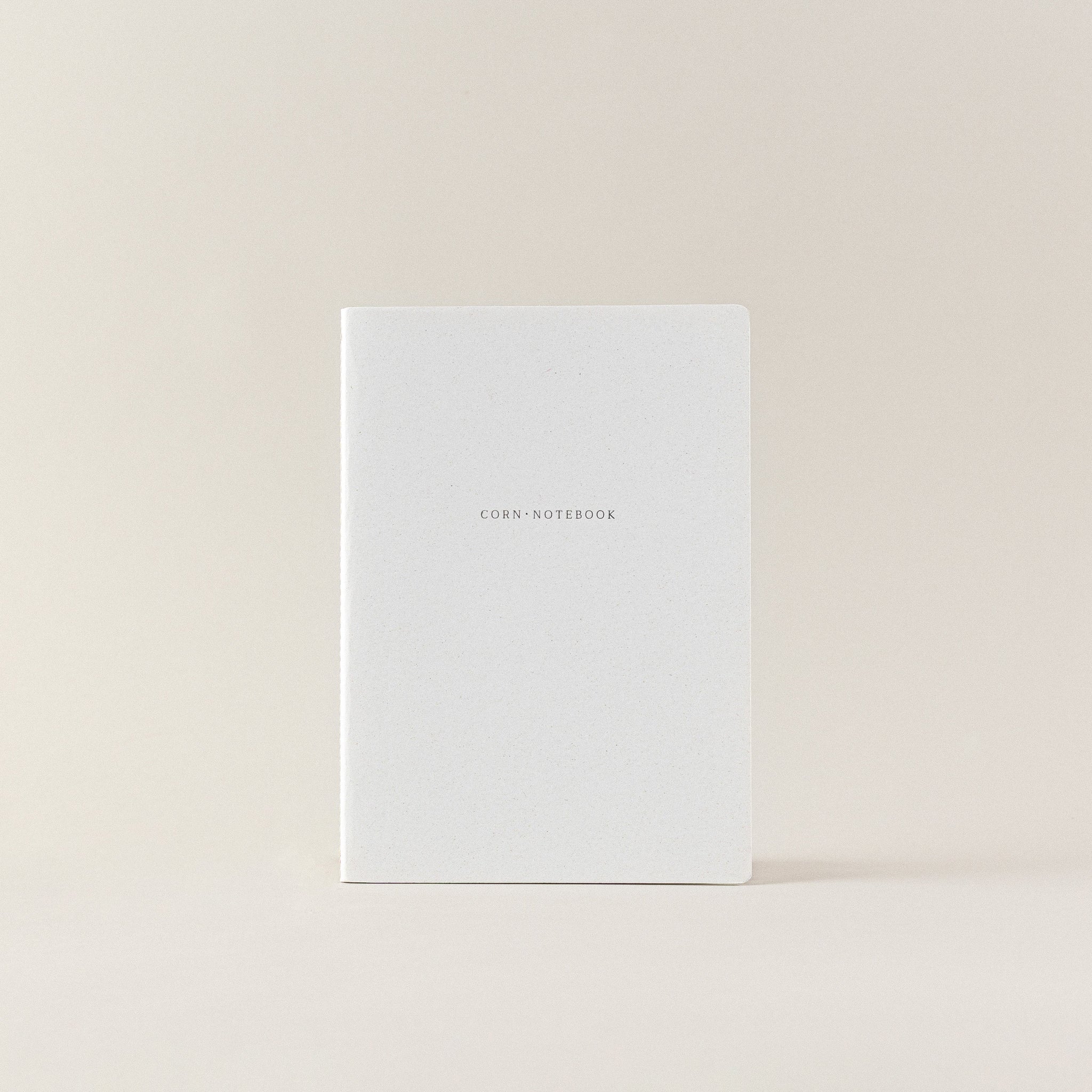 Pequeña libreta de notas de papel de maíz