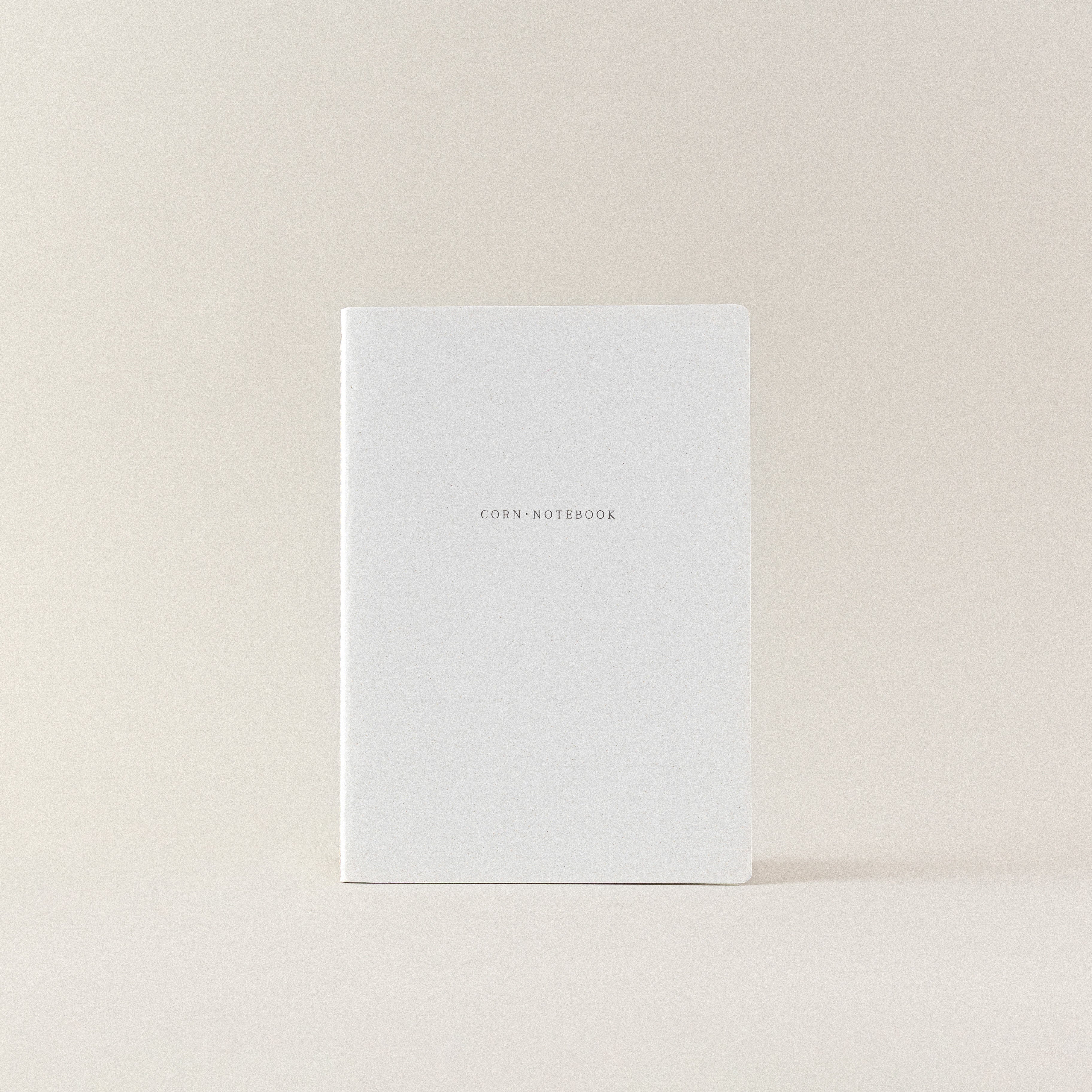 Pequeña libreta de notas de papel de maíz