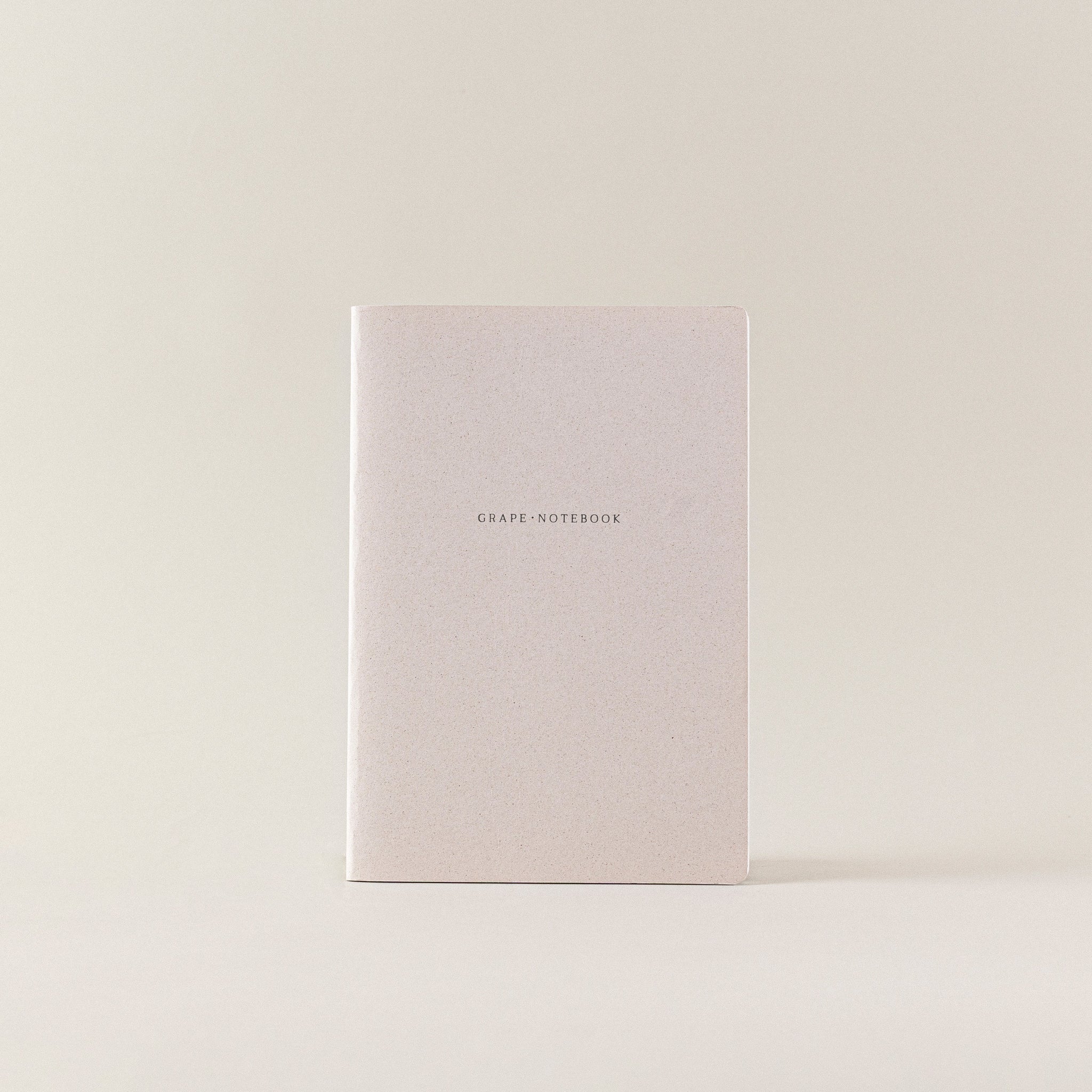 Pequeña libreta de notas de papel de uvas