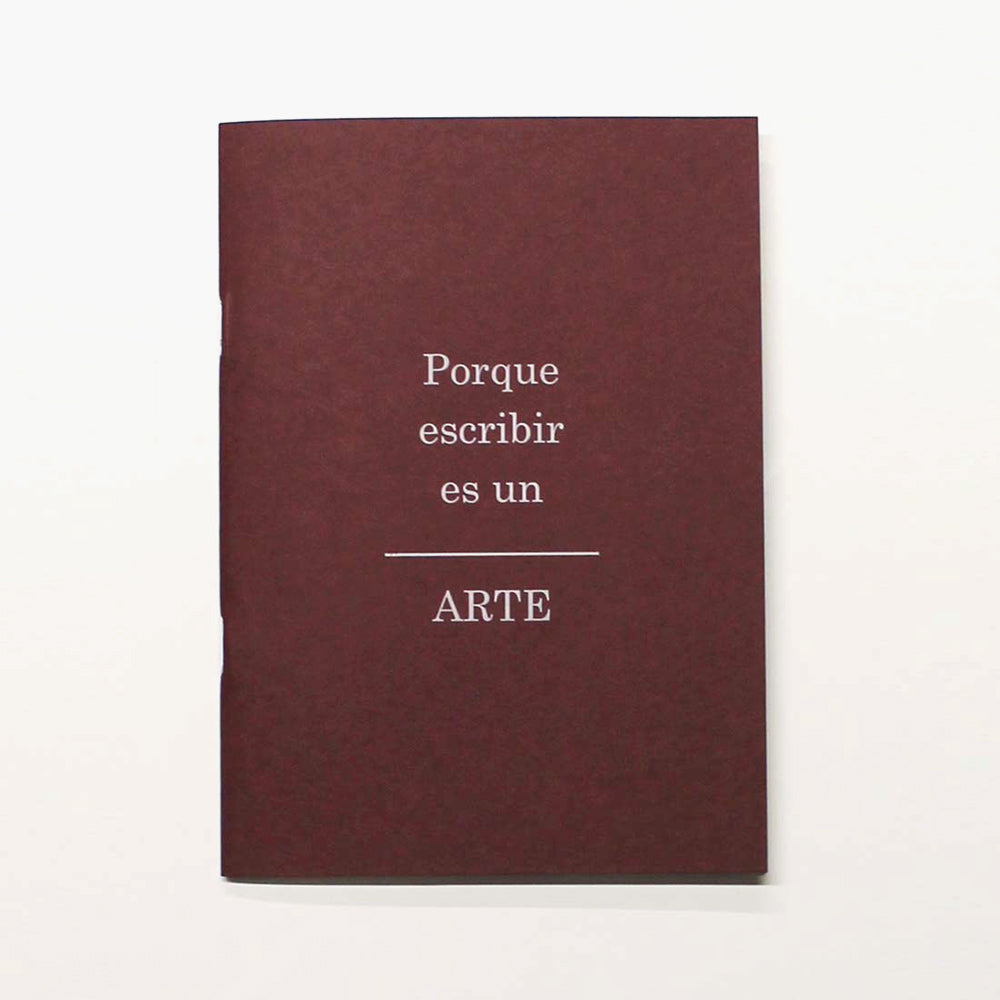 Libreta A5 "Porque escribir"