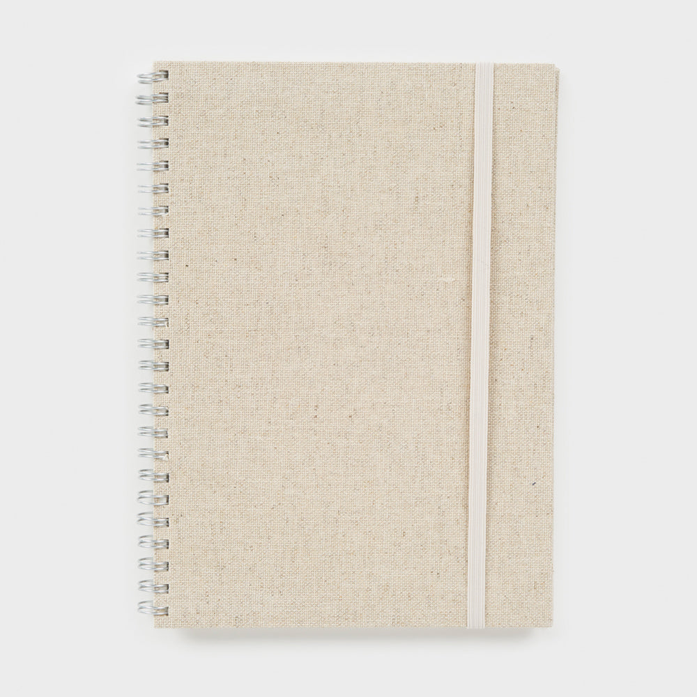 Wyro A6 and A5 Fabric Notebook - Squared Sheets