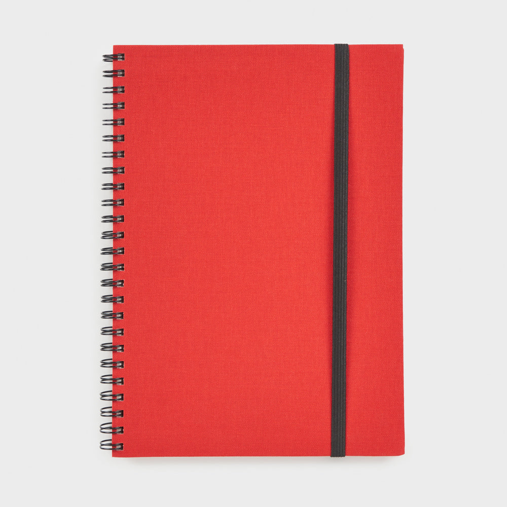 Wyro A6 and A5 Fabric Notebook - Squared Sheets