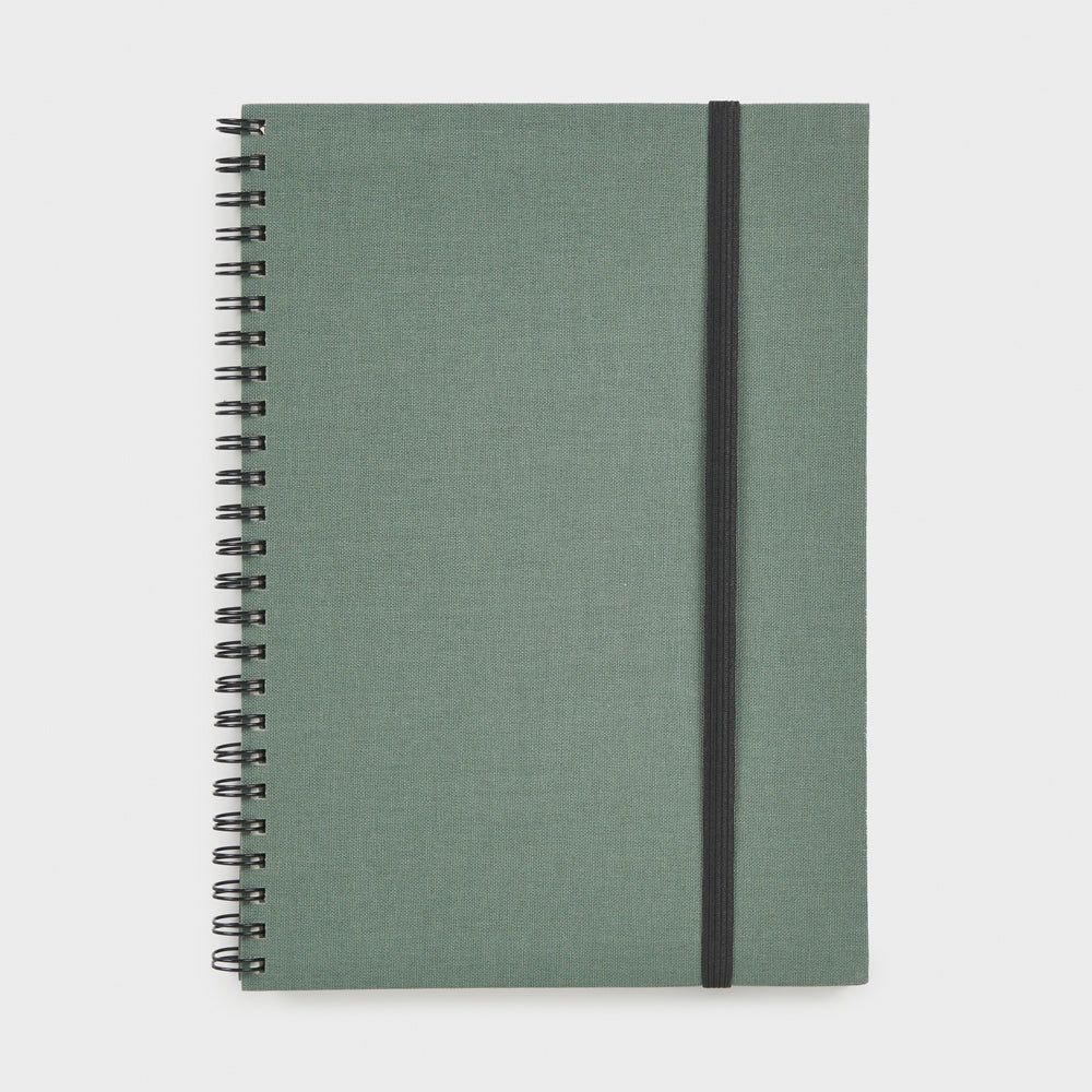 Wyro A6 and A5 Fabric Notebook - Squared Sheets