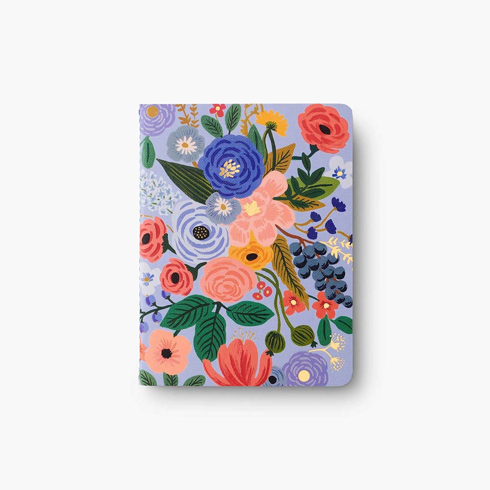 Set of 8 Garden Party Pocket Notebooks - Rifle Paper