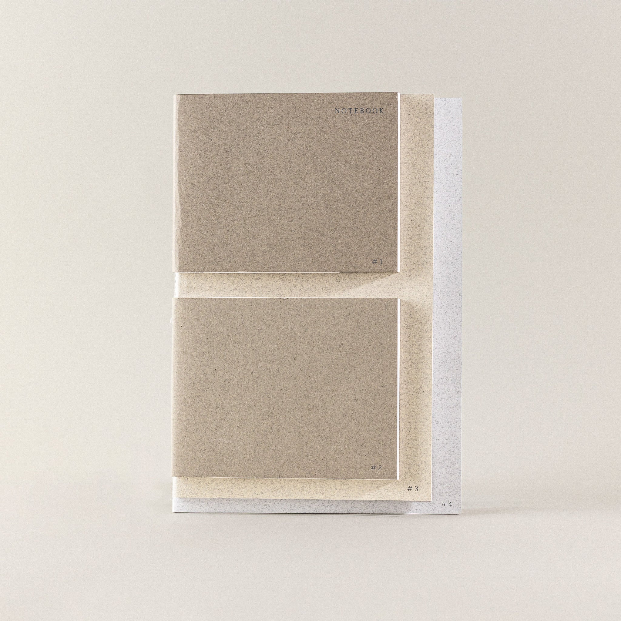 Libretas personalizadas con cuatro libretas de notas para escribir en una libreta bonita y mantener un 2022 con planificador. Planner original 4 en 1 reciclado y sostenible con todo list, notes y plan semanal.