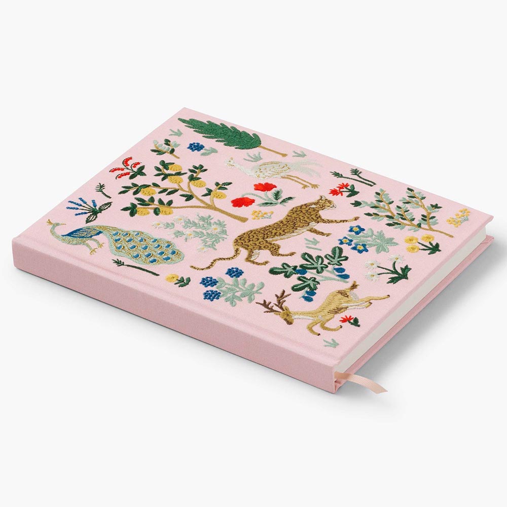 Menagerie Embroidered Sketchbook - Rifle Paper Co.