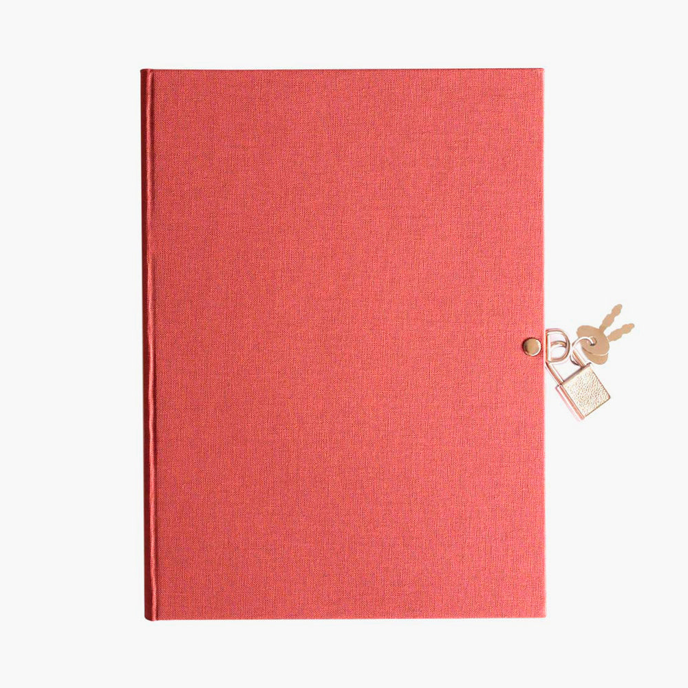 Libro diario candado A5