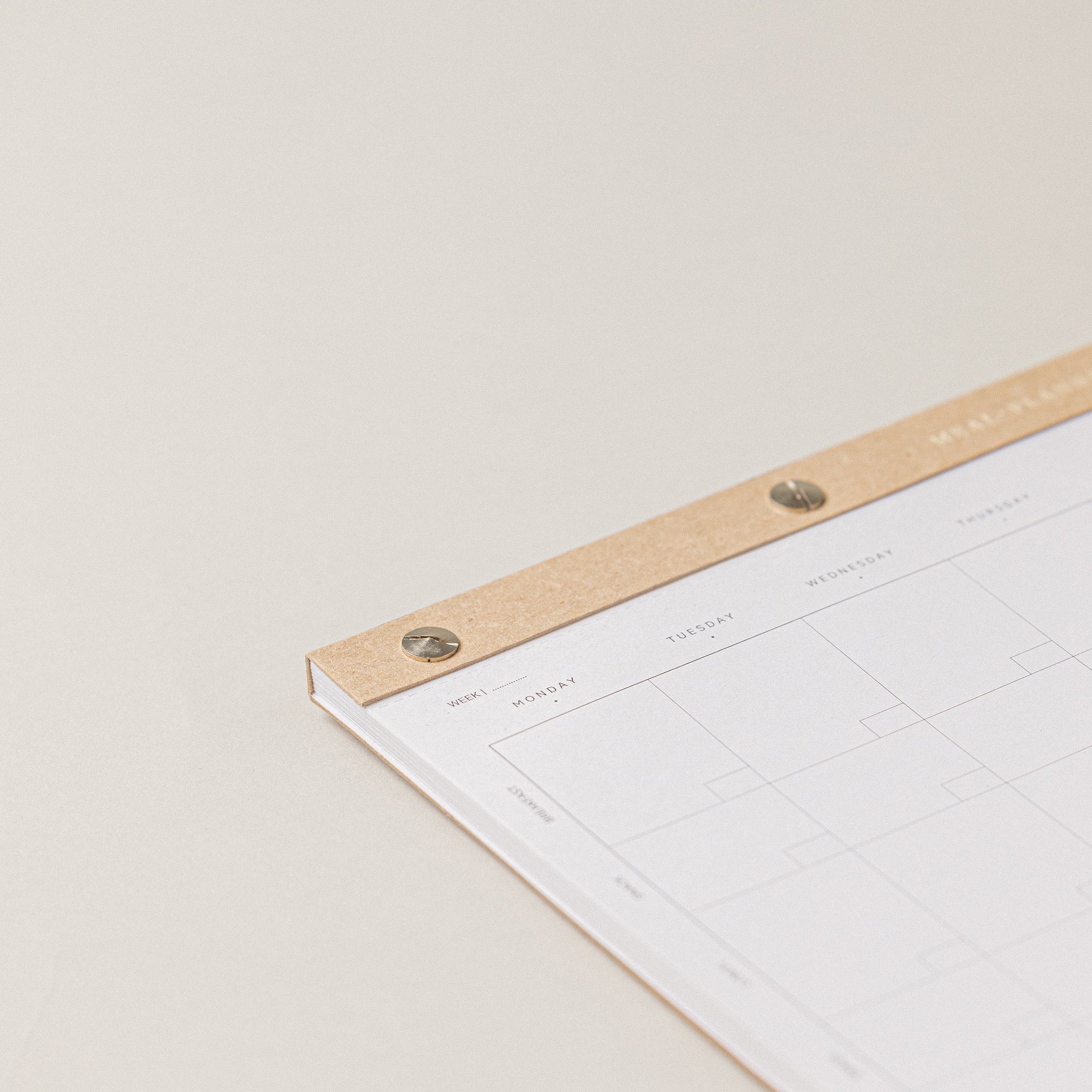 Mi bloc de notas con planificador menu semanal de comidas. Para una planificación de comidas semanales, con un to do list una libreta A5.