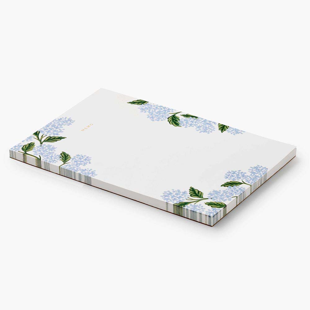 Rifle Paper Co. Hydrangea Large Notepad