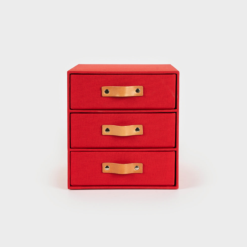 3-drawer fabric module
