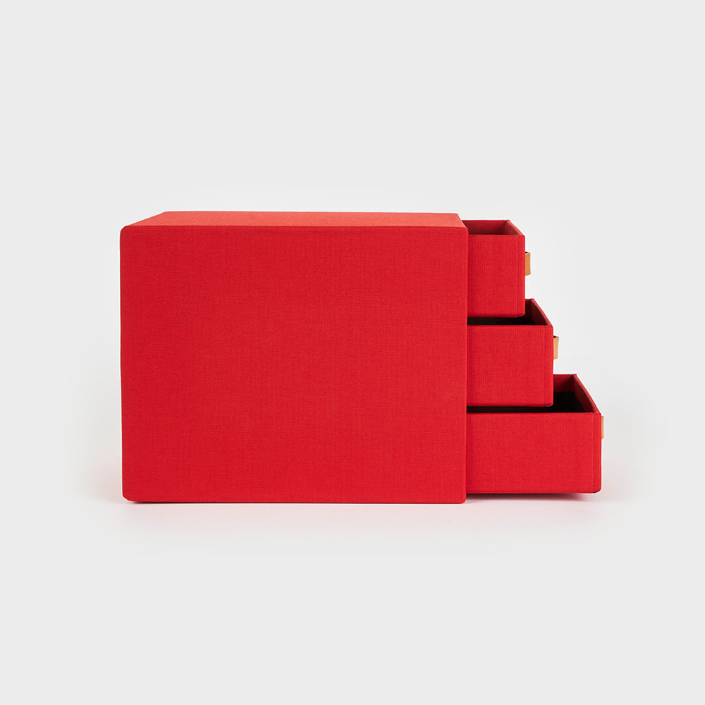 3-drawer fabric module