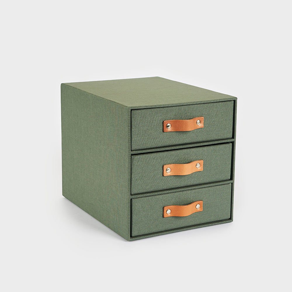 3-drawer fabric module