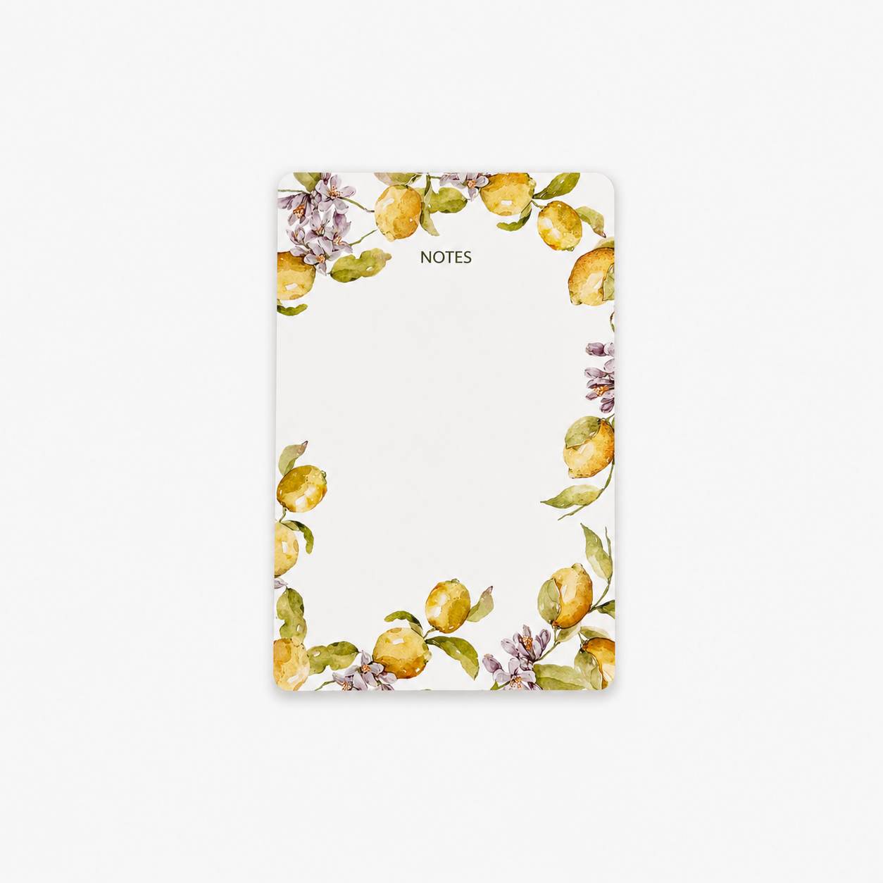 Bloc de notas notepad Lemon Blossom