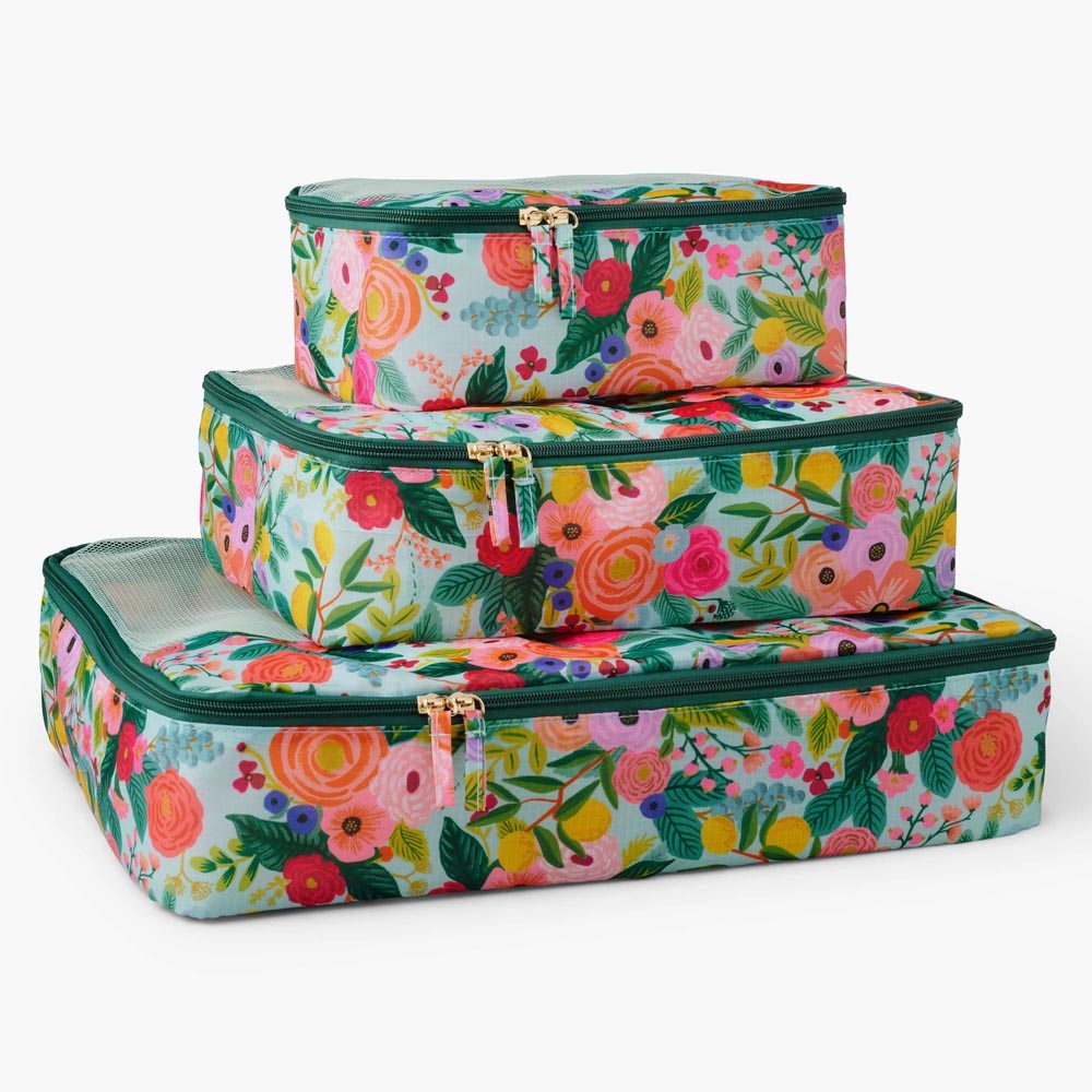 Set de 3 organitzadors d'equipatge Garden Party - Rifle Paper Co.