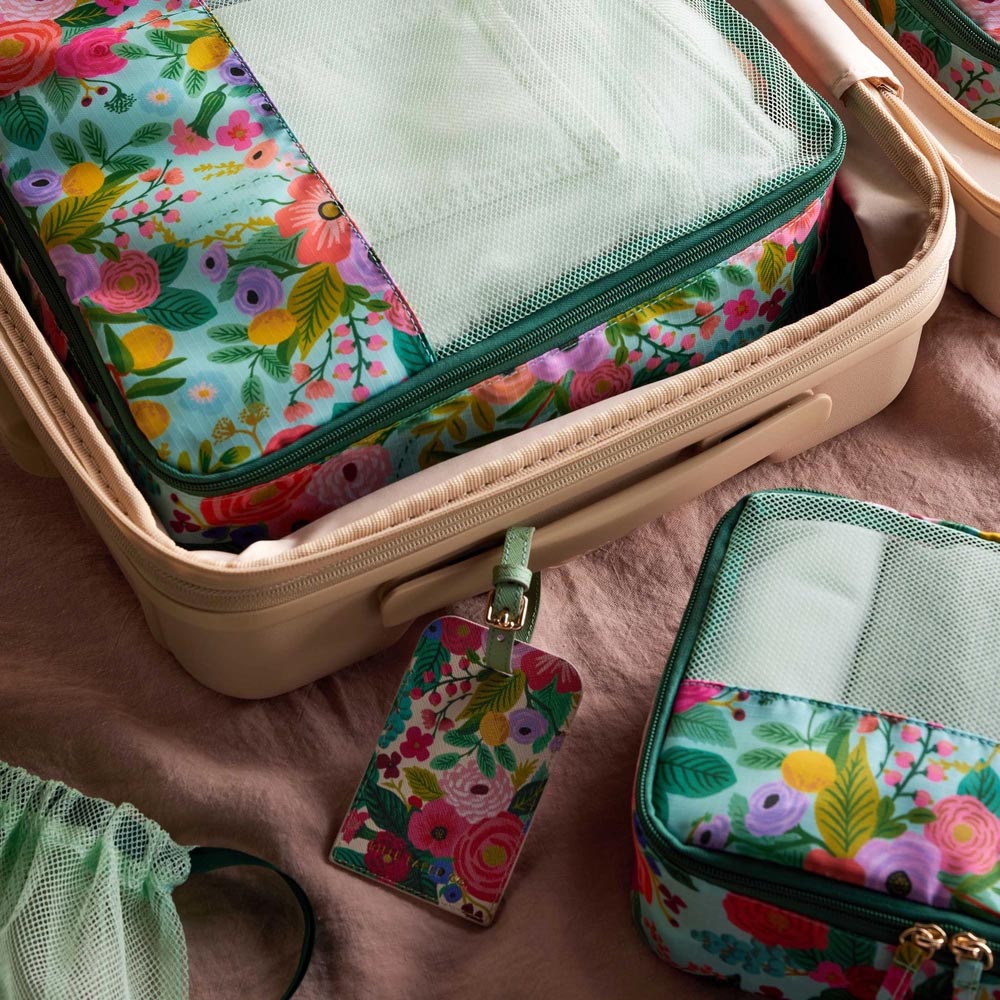 Set de 3 organizadores de equipaje Garden Party - Rifle Paper Co.