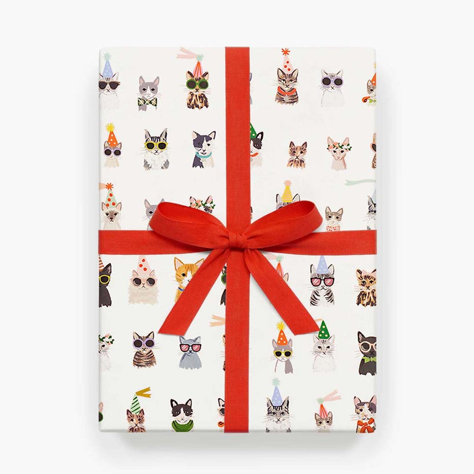 Cool Cats Wrapping Paper - Rifle Paper