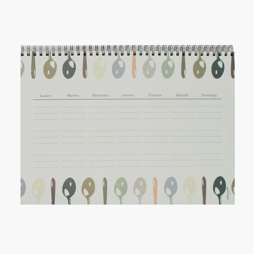 A4 Weekly Planner - Cast Spoons
