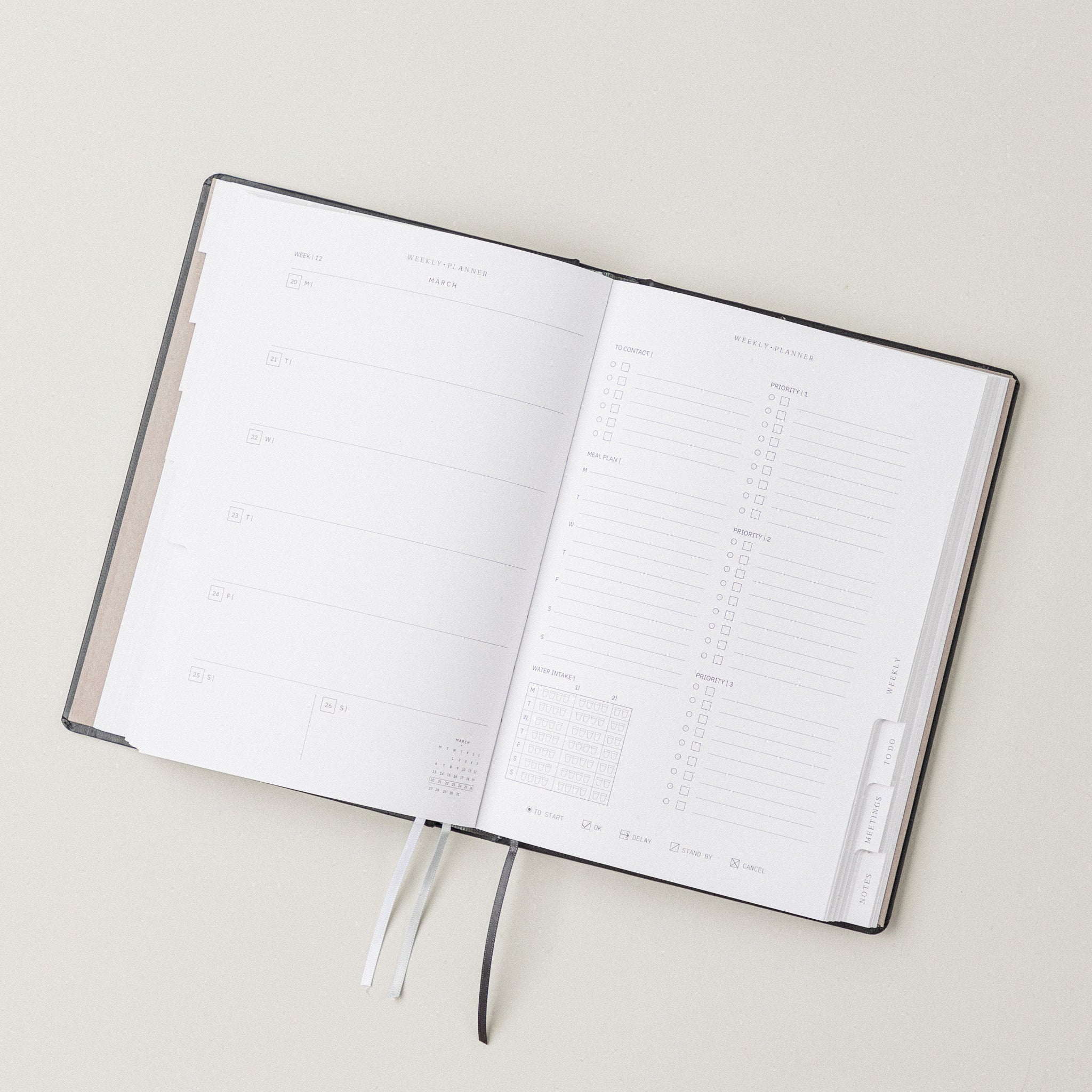Planificador personal 2022-2023 classic sostenible para tareas