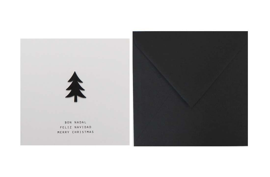 Postal nadalenca Arbre Negre