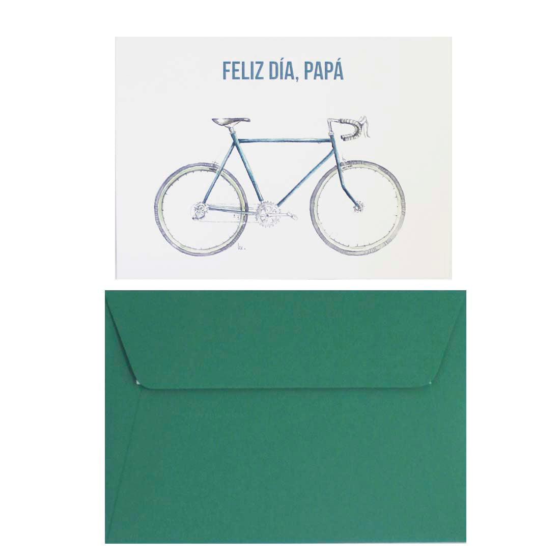 DAD Bicycle Postcard