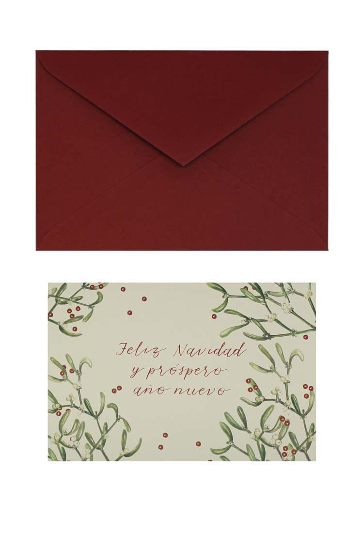 Postal nadalenca Acebo