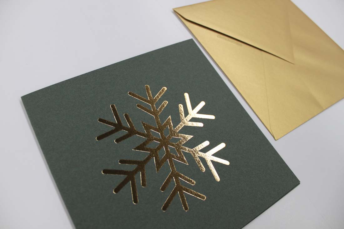 Postal nadalenca verda Copo neu
