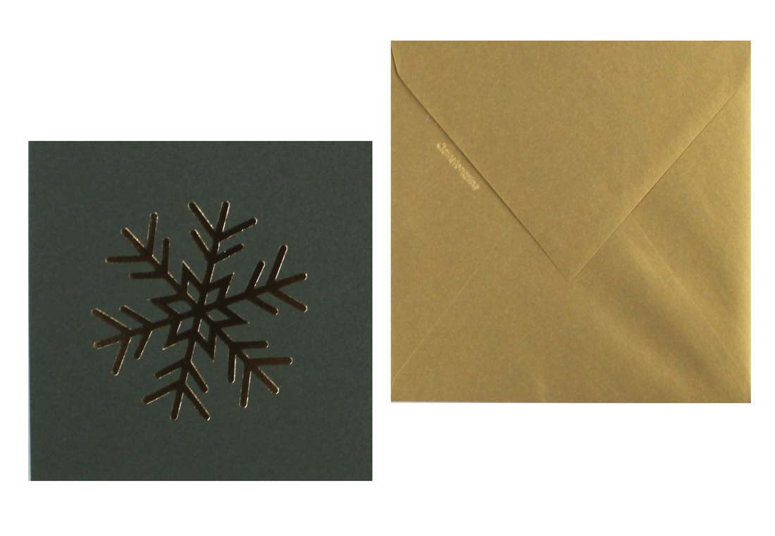 Postal nadalenca verda Copo neu