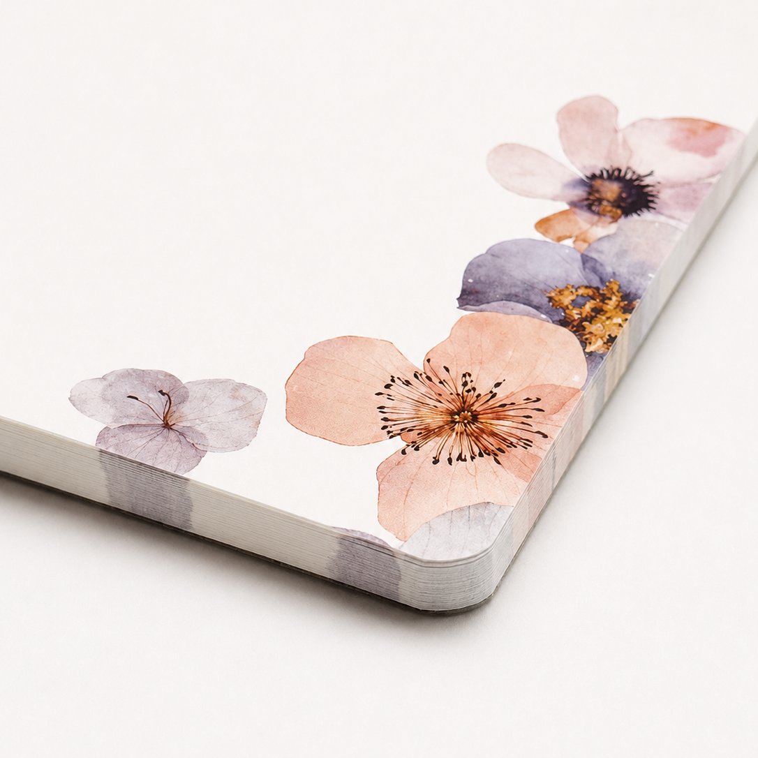 Bloc de notas Pressed Flowers