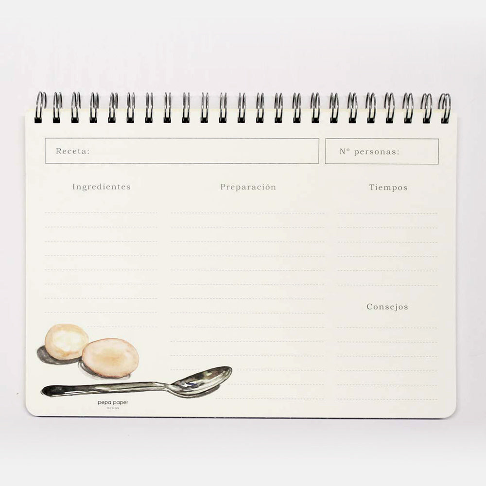 Recetario Cocina Wyro A4 - Castellano