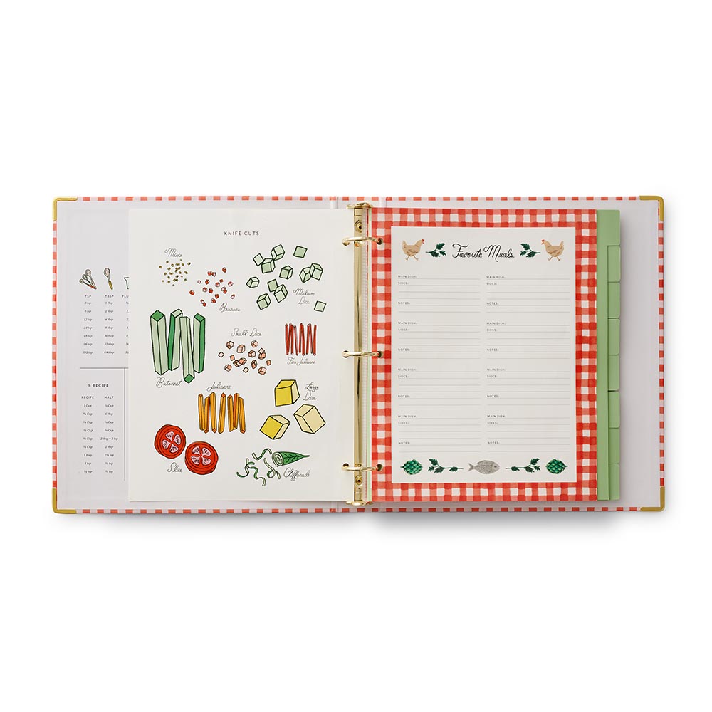 Carpeta anillas Recetario Cherry Farm - Rifle Paper Co.