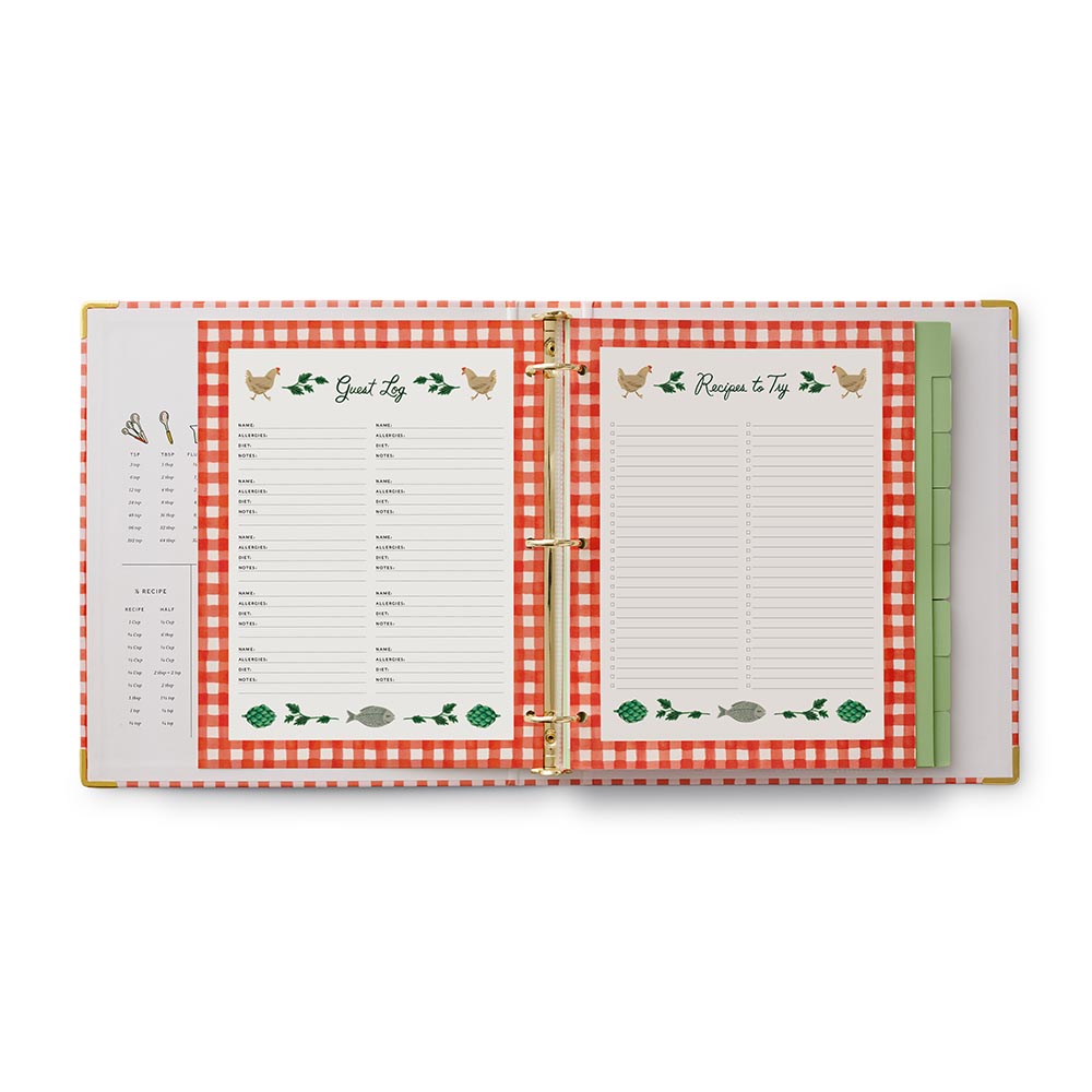 Carpeta anillas Recetario Cherry Farm - Rifle Paper Co.