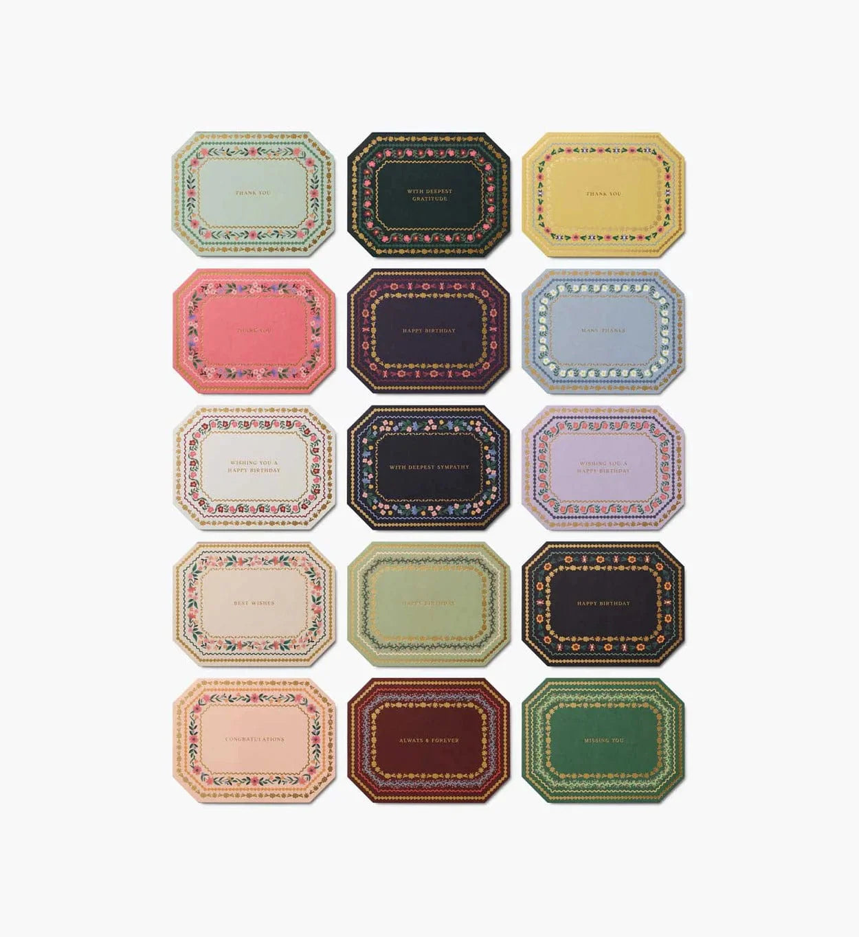 Box of 15 postcards - Gemma - Rifle Paper