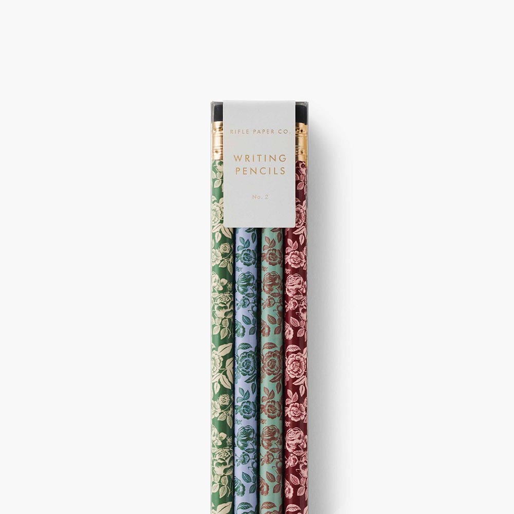 Set de 12 lápices English Rose - Rifle Paper co.