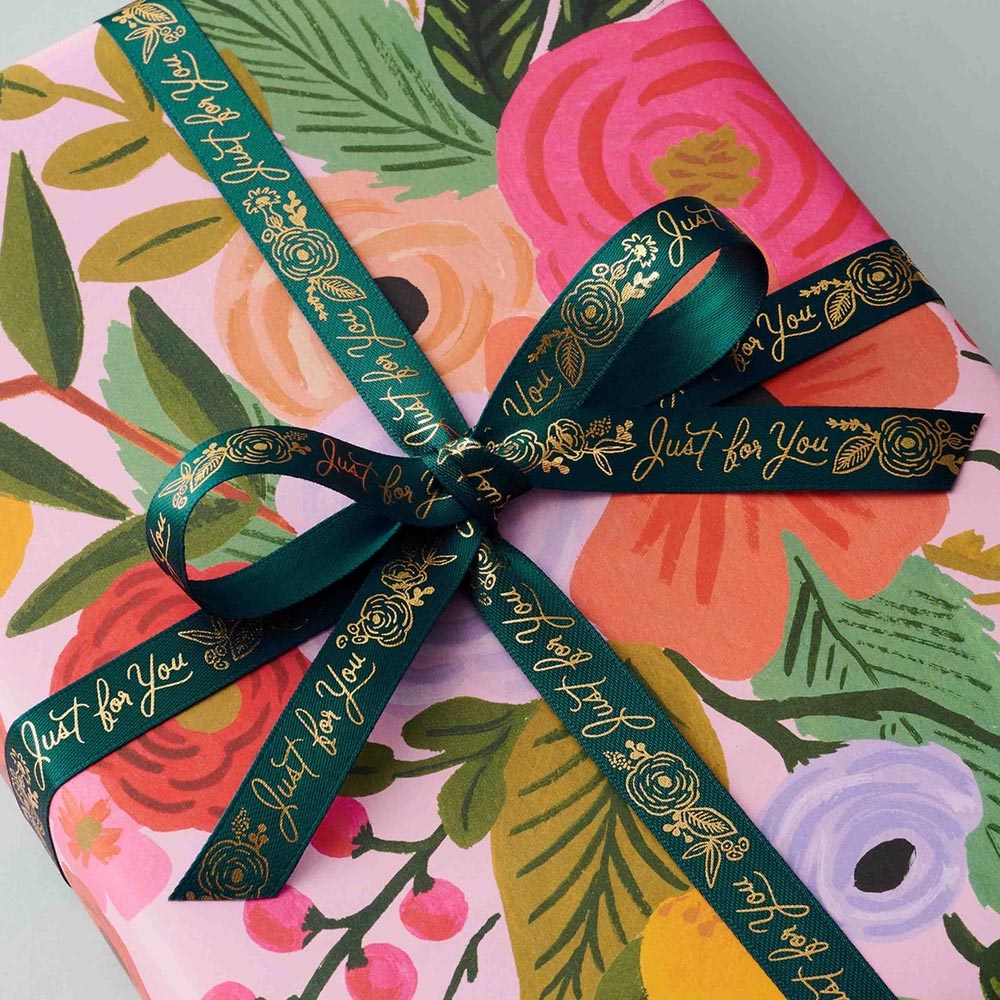Set of 5 Garden Party Gift Ribbons - Rifle Paper