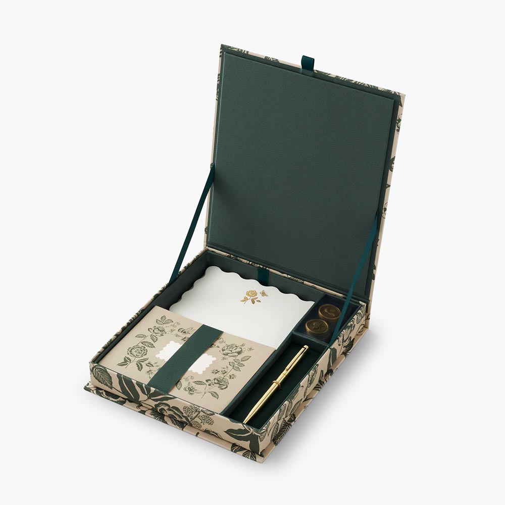 Set d'escriptura de cartes English Rose - Rifle Paper co.